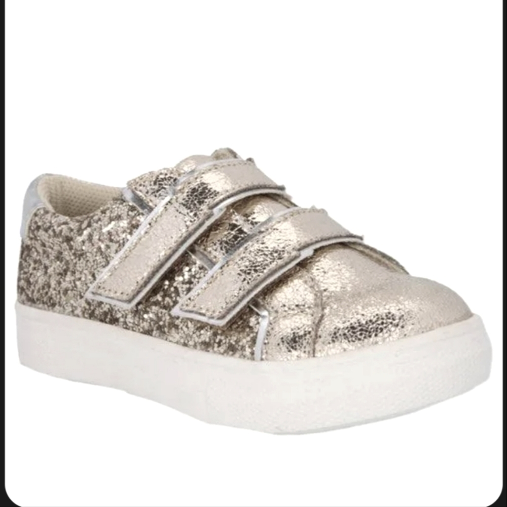 Kidpik Velcroe Glitter Shoes NWOB 5